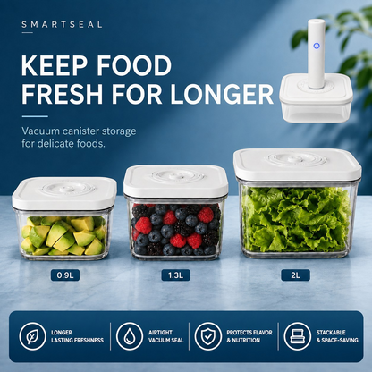 SmartSeal Vacuum Canister Set