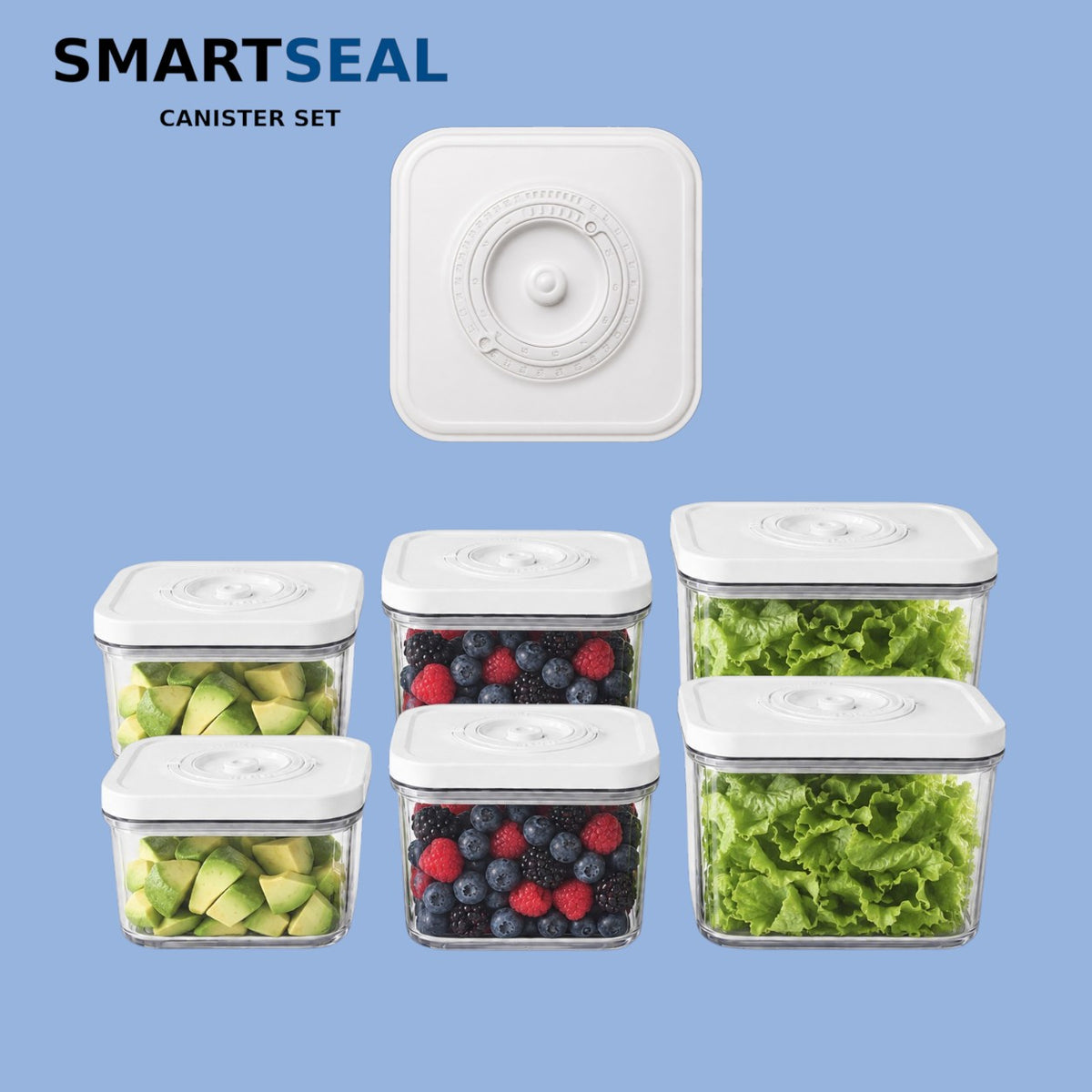 SmartSeal Vacuum Canister Set