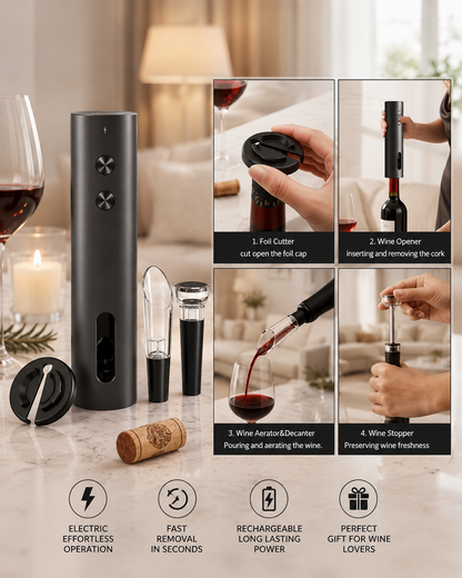 AirLock Electric Wine Opener
