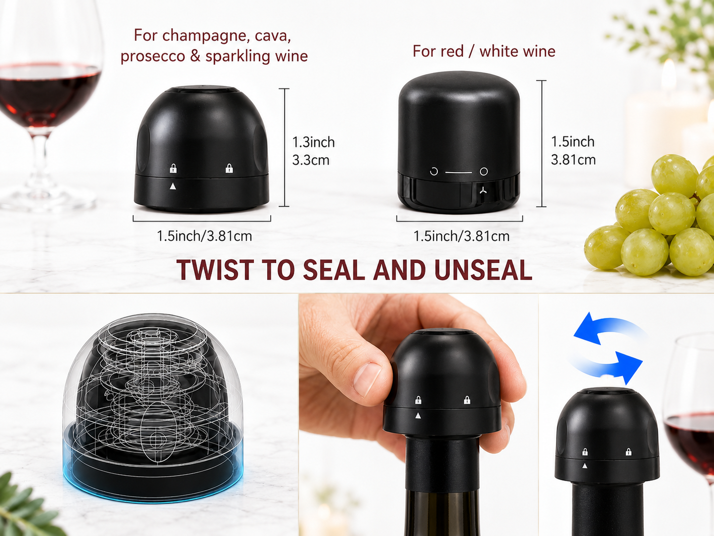 AirLock Wine Stopper