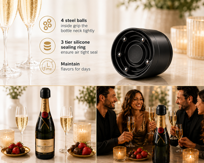 AirLock Champagne Stopper