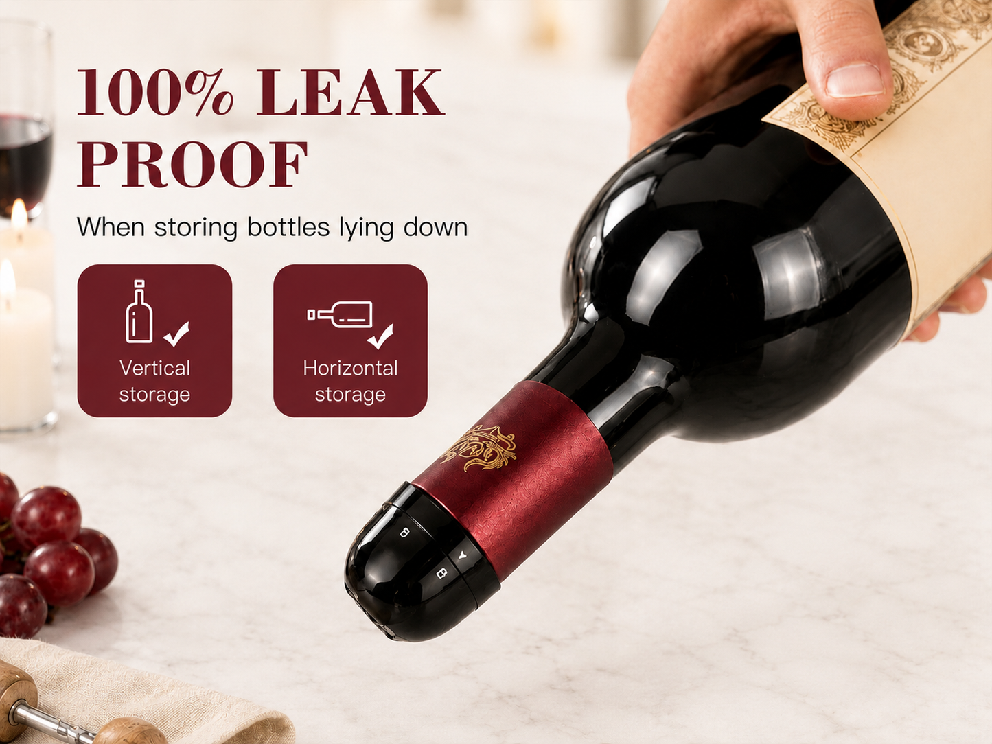 AirLock Wine Stopper