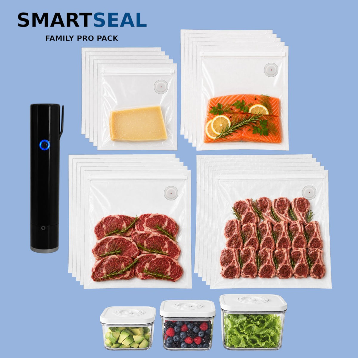 SmartSeal Family Pack